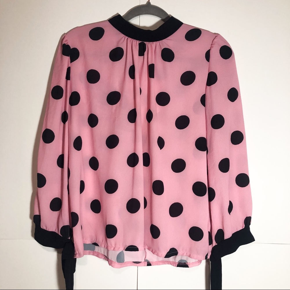 Polka dots Long Sleeve Shirt